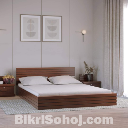 MF Bed Model 03 – 100% আকাশিকাট-মেহগনি কাঠ